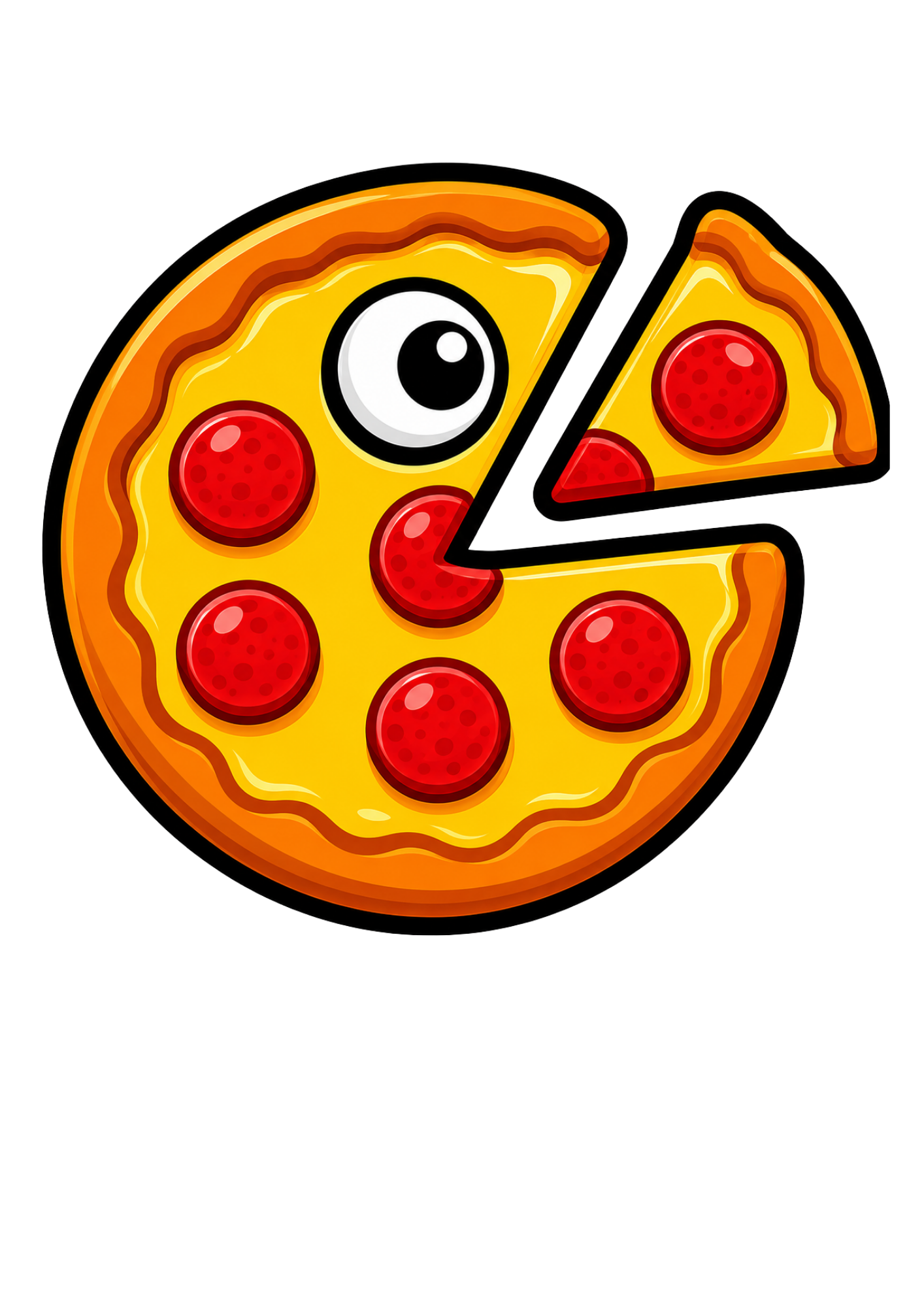 Mascota pizza Leonardelos